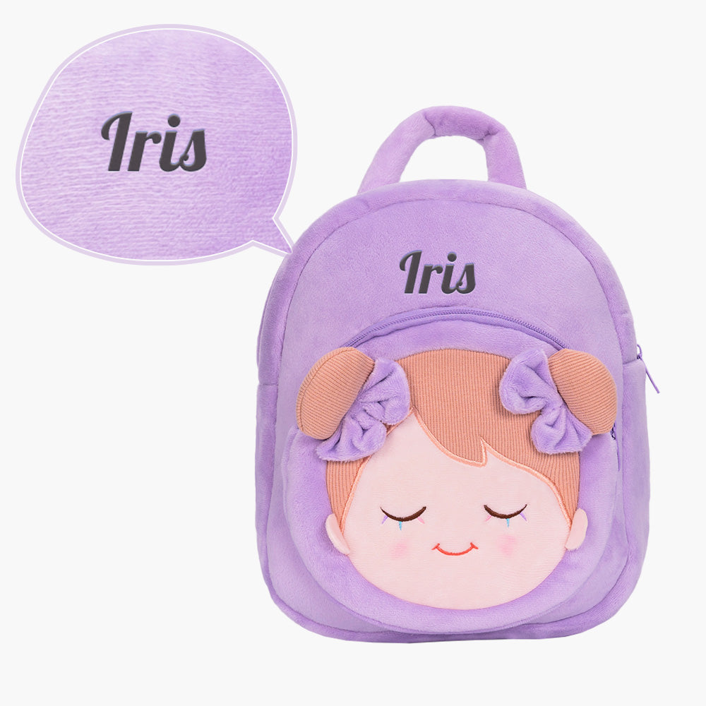 Personnalisée Sac à Dos en Peluche Violet