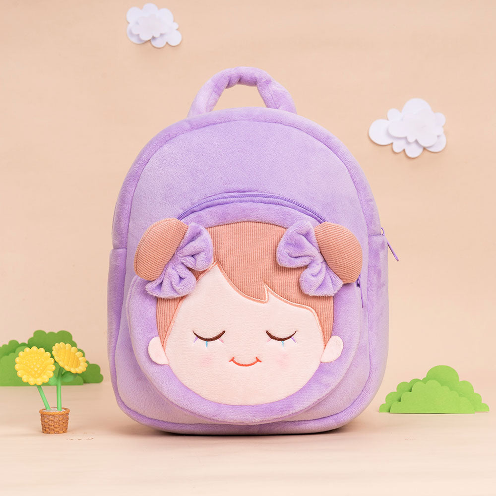 Personnalisée Sac à Dos en Peluche Violet