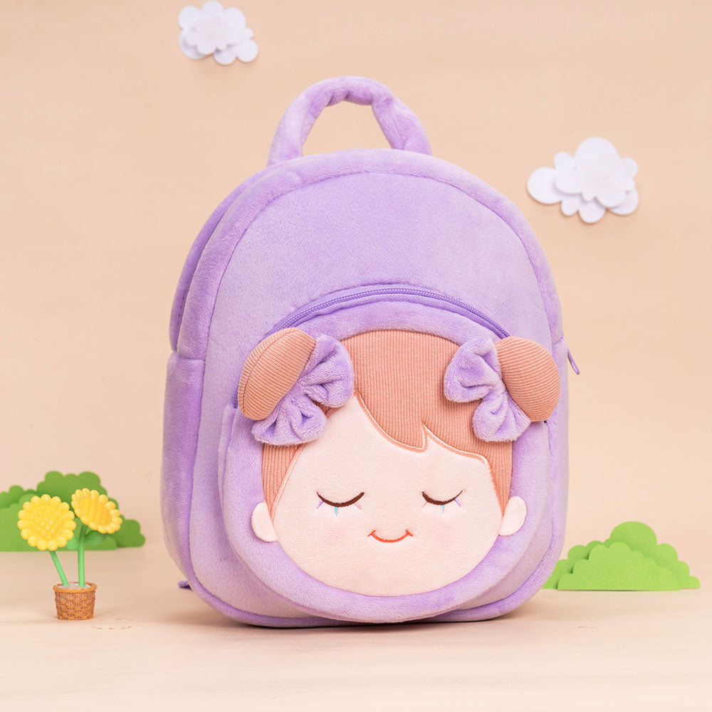 Personnalisée Sac à Dos en Peluche Violet