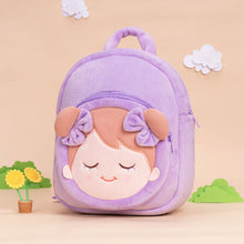 Charger l&#39;image dans la galerie, Personnalisée Sac à Dos en Peluche Violet