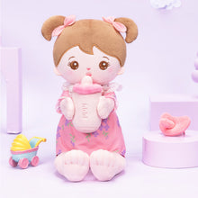 Charger l&#39;image dans la galerie, Mini Rose Personnalisée Poupée en Peluche avec Vêtement Remplaçable