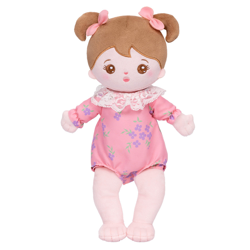 Mini Rose Personnalisée Poupée en Peluche avec Vêtement Remplaçable