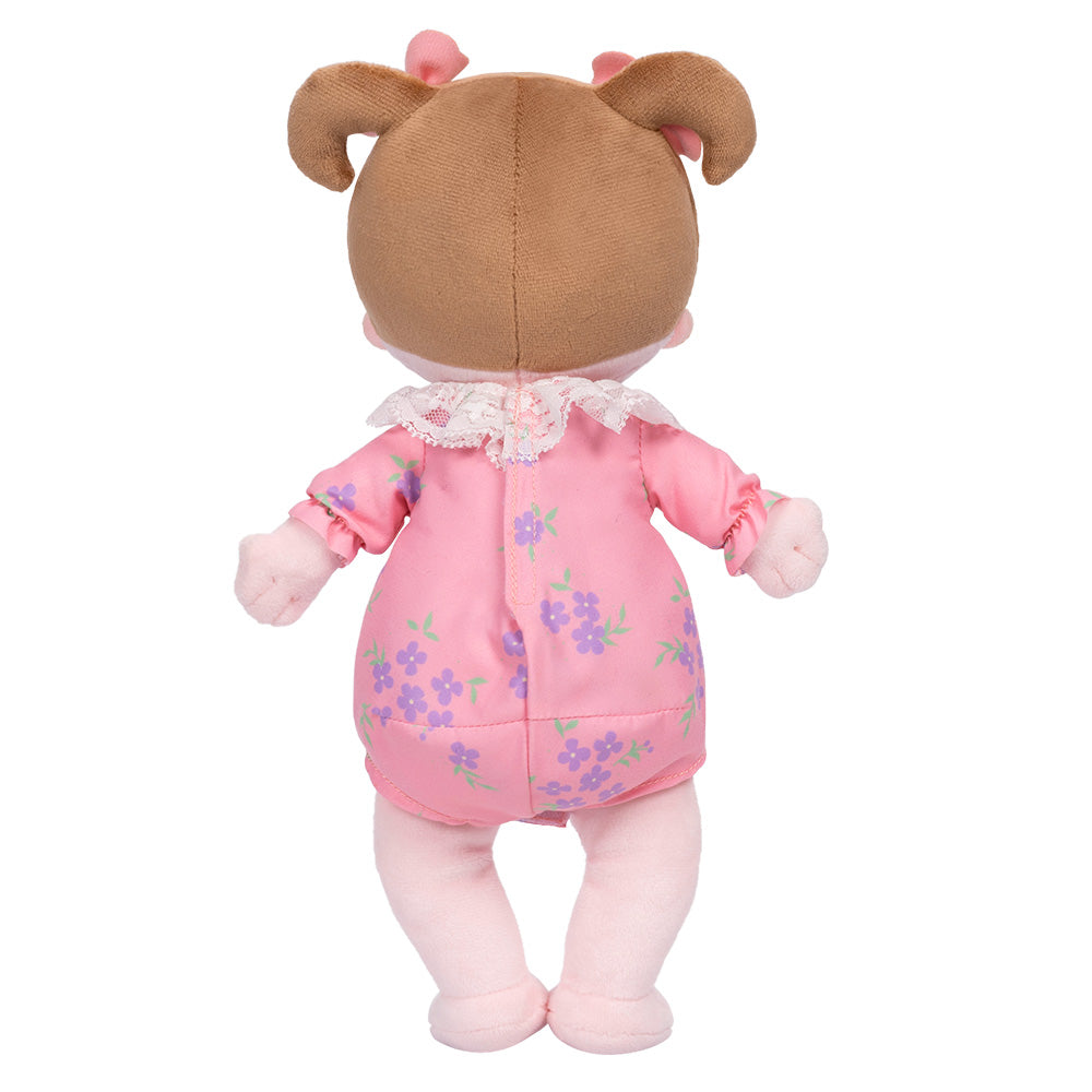 Mini Rose Personnalisée Poupée en Peluche avec Vêtement Remplaçable