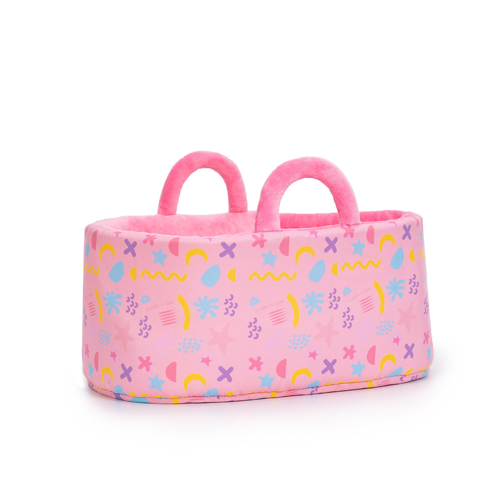 Petits Panier en Peluche de Poupée pour Enfant