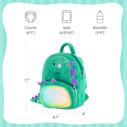 Personnalisée Sac à Dos en Peluche de Animal
