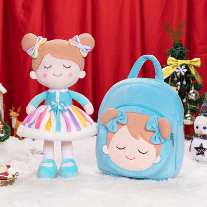 Ensemble Combiné de Sac à Dos de Poupée Personnalisée