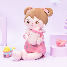 Charger l&#39;image dans la galerie, Mini Rose Personnalisée Poupée en Peluche avec Vêtement Remplaçable