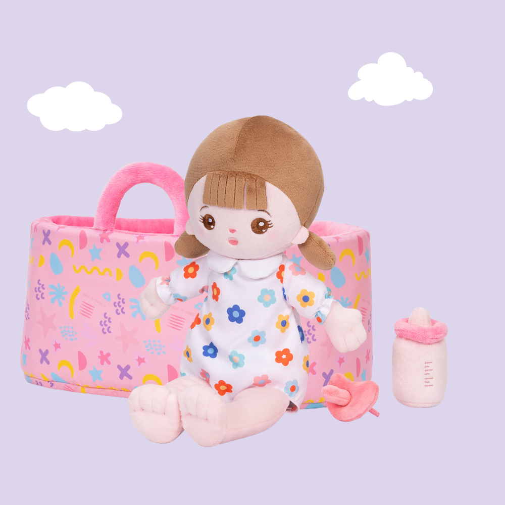 Poupée Bébé Personnalisée [Ensemble de Berceau en Option]