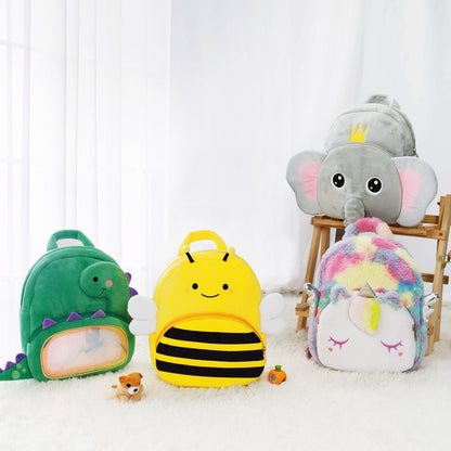 Personnalisée Sac à Dos en Peluche de Animal
