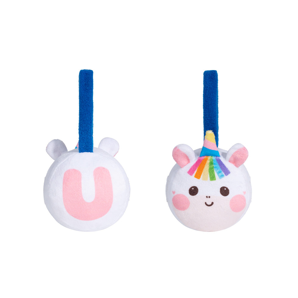 Jouets Apaisants Velcro d'activité en Peluche Caterpillar à Usage Multiple