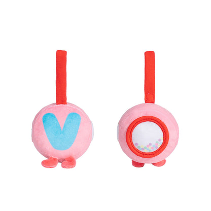 Jouets Apaisants Velcro d'activité en Peluche Caterpillar à Usage Multiple