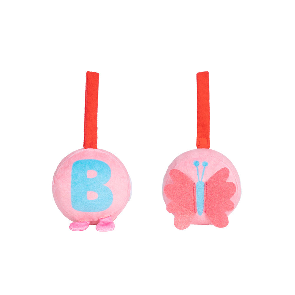 Jouets Apaisants Velcro d'activité en Peluche Caterpillar à Usage Multiple