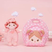 Charger l&#39;image dans la galerie, Mini Rose Personnalisée Poupée en Peluche avec Yeux Ouverts