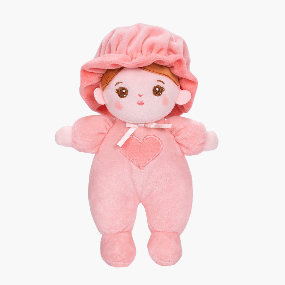 Mini Rose Personnalisée Poupée en Peluche avec Yeux Ouverts