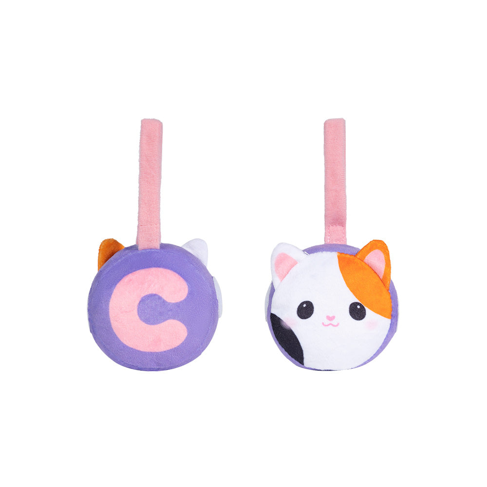 Jouets Apaisants Velcro d'activité en Peluche Caterpillar à Usage Multiple