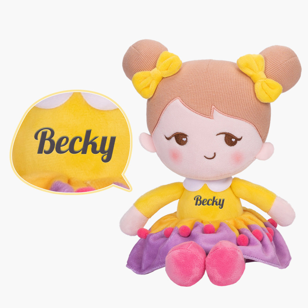 Riches et Variés Adorable Poupée en Peluche Féminine Personnalisée