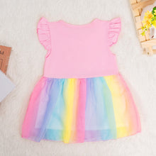 Charger l&#39;image dans la galerie, OUOZZZ Rainbow Baby Dress