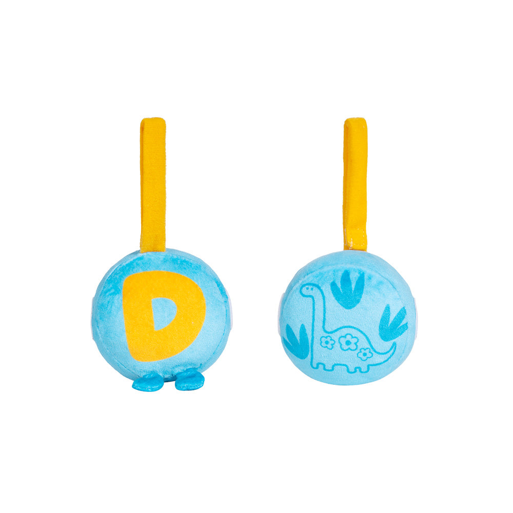 Jouets Apaisants Velcro d'activité en Peluche Caterpillar à Usage Multiple