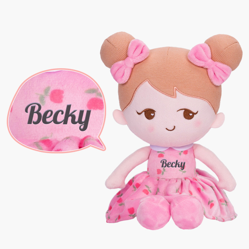 Riches et Variés Adorable Poupée en Peluche Féminine Personnalisée