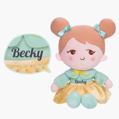 Riches et Variés Adorable Poupée en Peluche Féminine Personnalisée