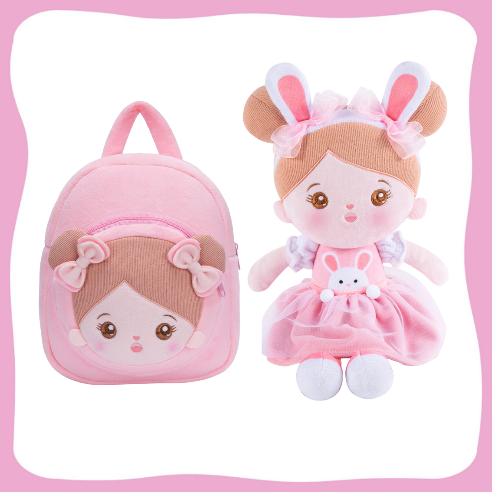 Abby Personnalisée Poupée en Peluche en Costume de Lapin