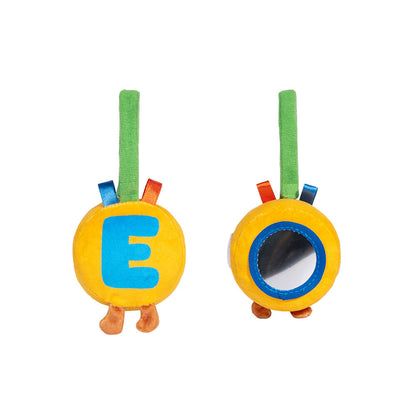 Jouets Apaisants Velcro d'activité en Peluche Caterpillar à Usage Multiple
