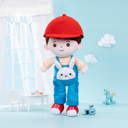 Personnalisés Poupée en Peluche de Lapin & Sac à Dos