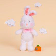 Charger l&#39;image dans la galerie, Personnalisée Poupée en Peluche avec Yeux Ouverts de Lapin et Ensemble-cadeau &amp; Boite Cadeau