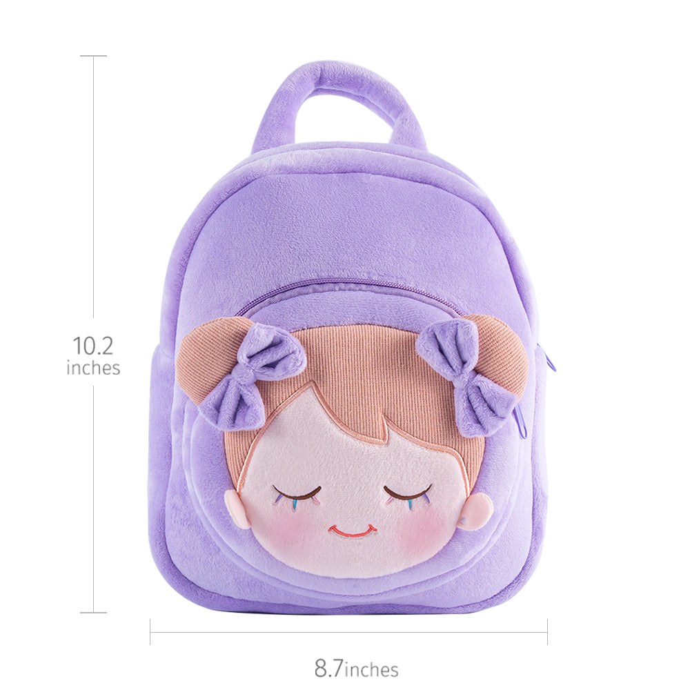 Personnalisée Sac à Dos en Peluche Violet