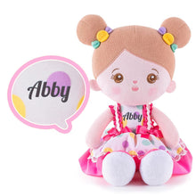 Charger l'image dans la galerie, OUOZZZ OUOZZZ Personalized Doll + Backpack Bundle Colored Dots🍨 / Only Doll