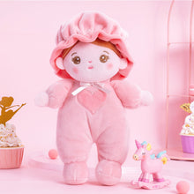 Charger l&#39;image dans la galerie, Mini Rose Personnalisée Poupée en Peluche avec Yeux Ouverts