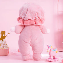 Charger l&#39;image dans la galerie, Mini Rose Personnalisée Poupée en Peluche avec Yeux Ouverts