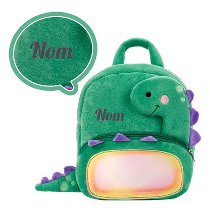 Personnalisée Sac à Dos en Peluche de Animal