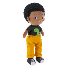 Charger l&#39;image dans la galerie, OUOZZZ Personalized Deep Skin Tone Plush Boy Doll