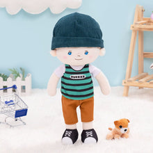 Charger l&#39;image dans la galerie, OUOZZZ Personalized Blue Eyes &amp; Freckle Face Boy Doll