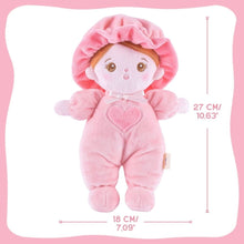 Charger l&#39;image dans la galerie, Mini Rose Personnalisée Poupée en Peluche avec Yeux Ouverts